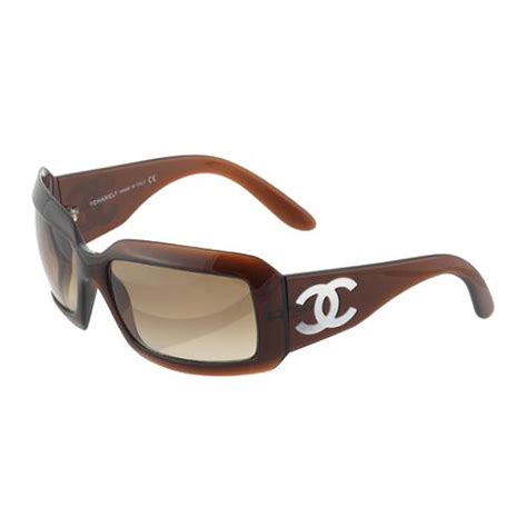 chanel shell logo sunglasses|Chanel sunglasses real.